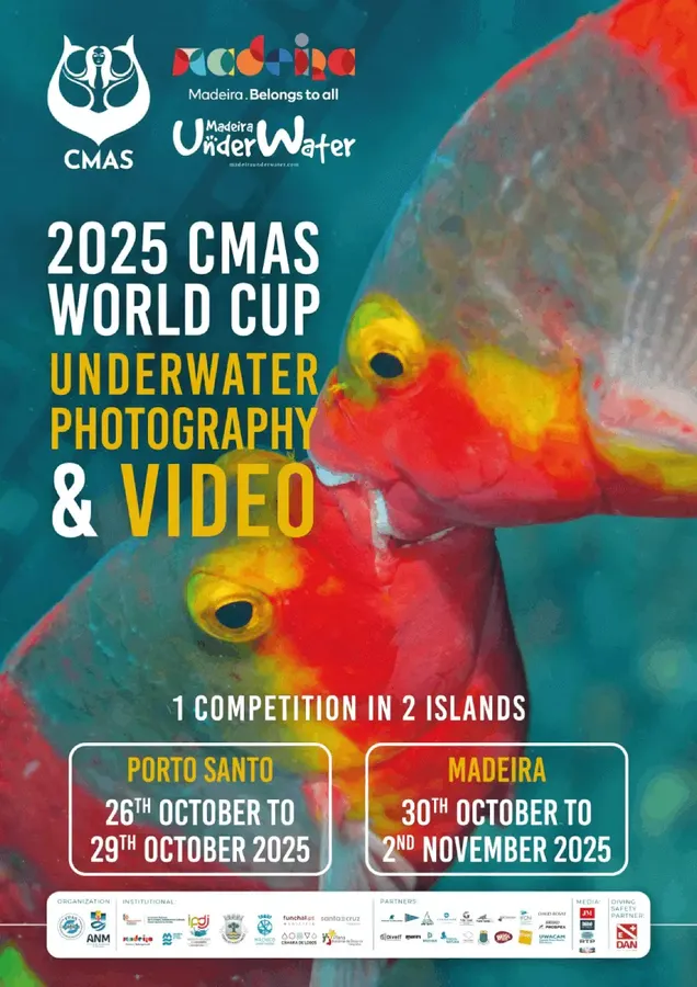 2025 CMAS World Cup Fotografia e Vídeo Subaquática